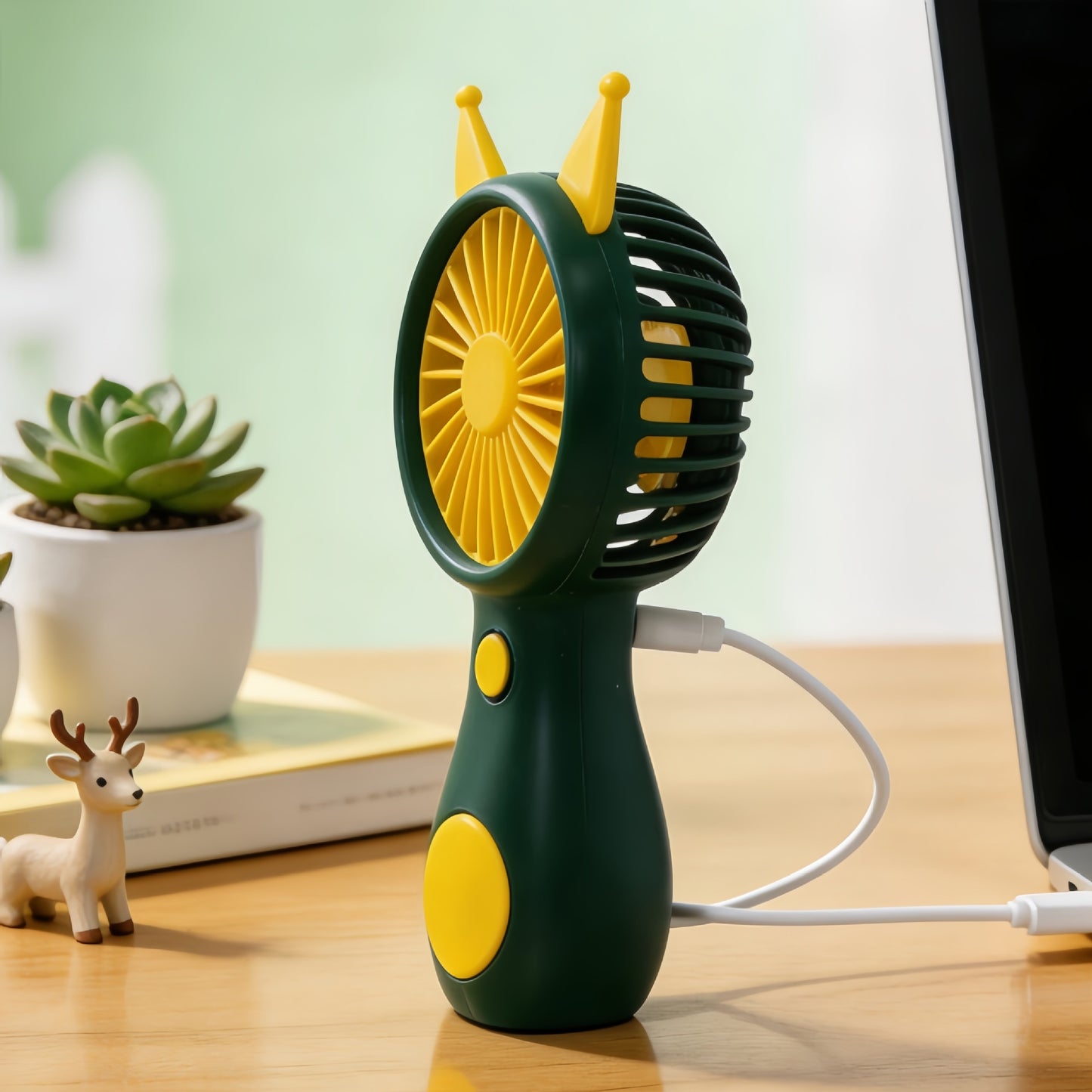 Damen tragbarer USB-Handventilator Karnz