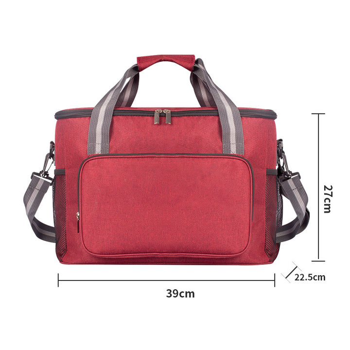 Damen Kühltasche mit isolierter Innenausstattung und praktischen Seitentaschen Karnz