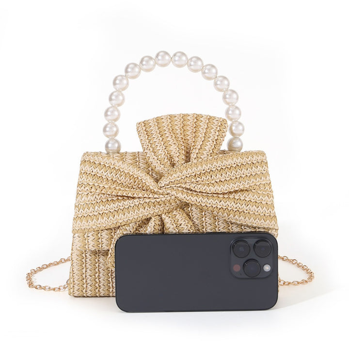 Elegante geknotte Handtasche