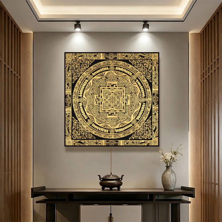 Fachmännisch Entworfen Mandala Wandkunst