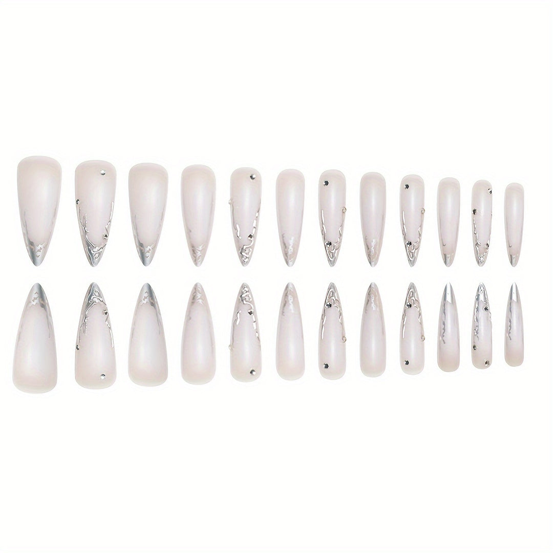 Premium Künstliche Stiletto Nagelverlängerungen Karnz