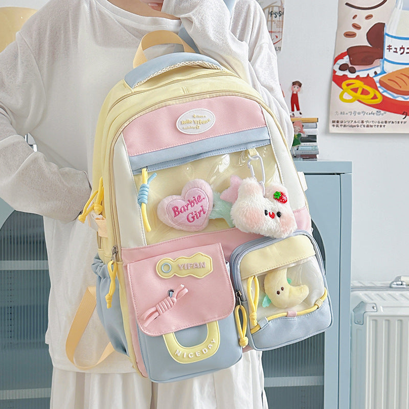 Kreativer Cartoon-Themen Schulrucksack Karnz