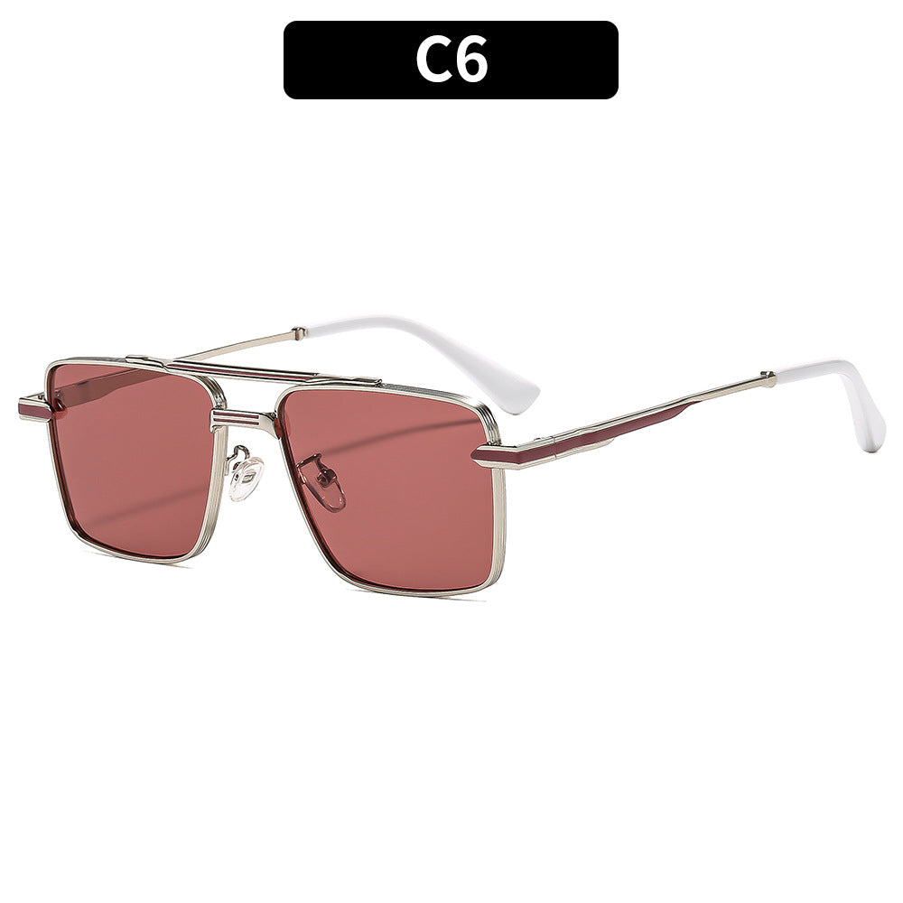 Damen futuristische quadratische Sonnenbrille Karnz