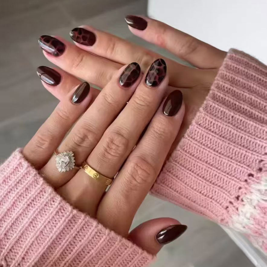 Künstlerisches Druck Nagelkunstset