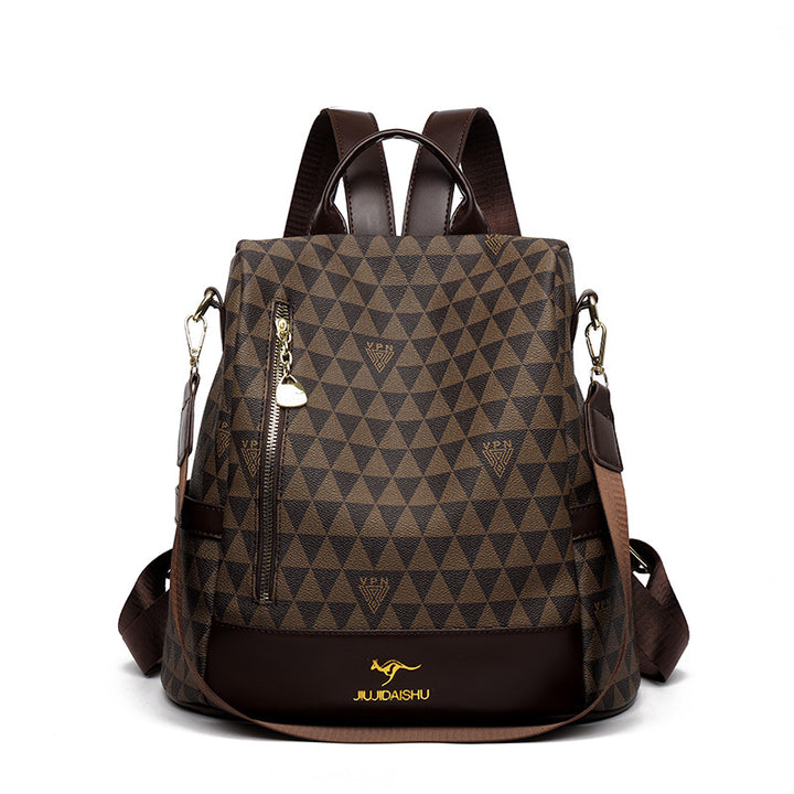 Geometrisch gemusterter Mehrzweck-Rucksack