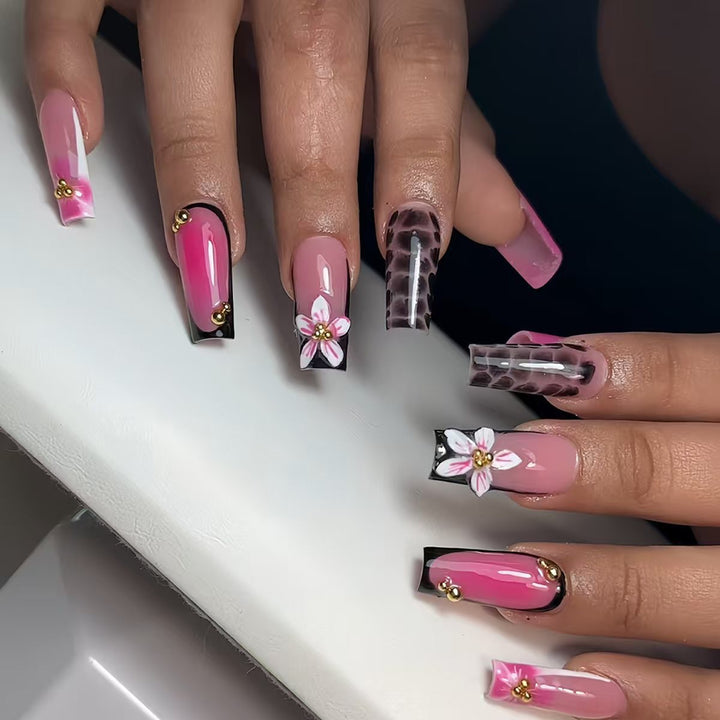 3D Dekorative Nagelkunst Erweiterungen Karnz