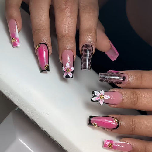 3D Dekorative Nagelkunst Erweiterungen Karnz