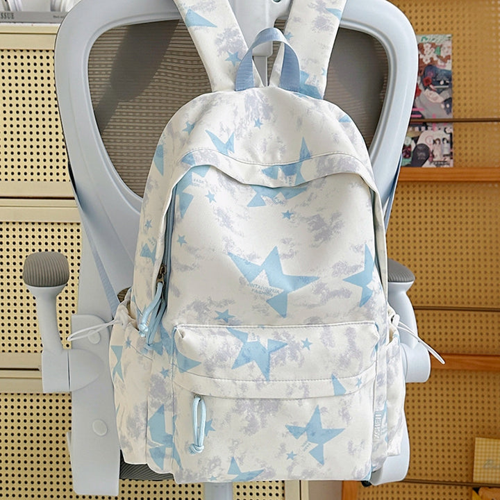 Stylischer Rucksack mit Sternmuster