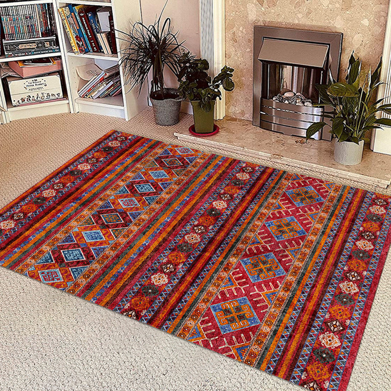 Vintage geometrisches Muster Teppich