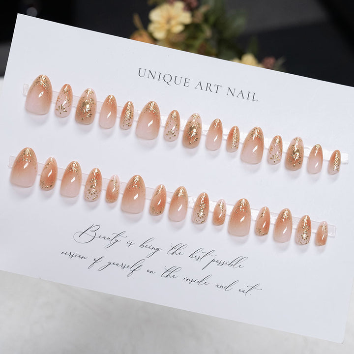 Künstlerisches Floral Nagelkunst Set