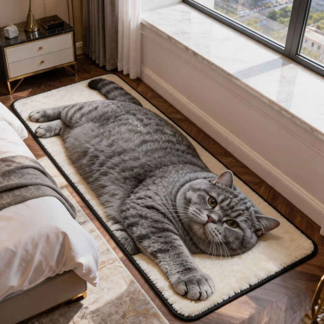 Verspielt Katzen-Themen Bereichs-Matte