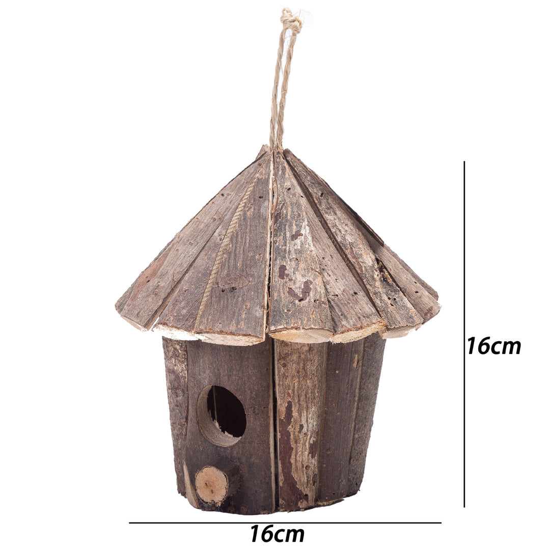 Dekorative Oden Vogelhaus Karnz