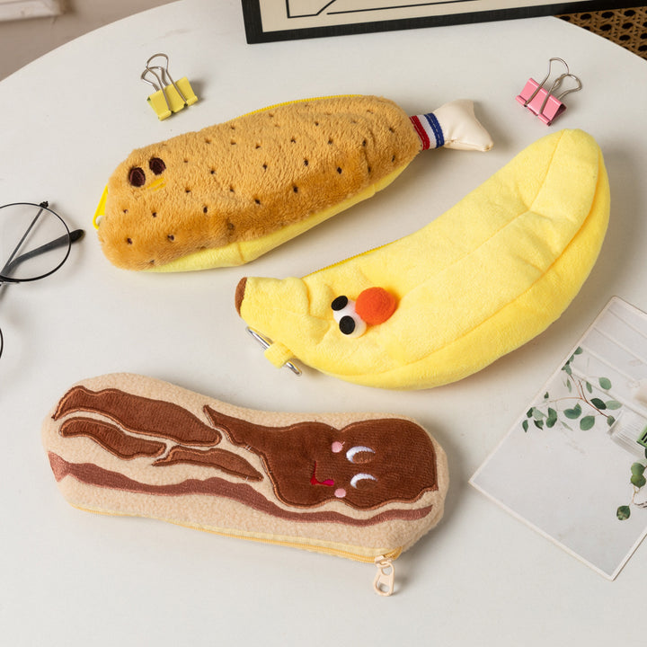 Süßes Plüsch-Bananen-Bleistiftetui Karnz
