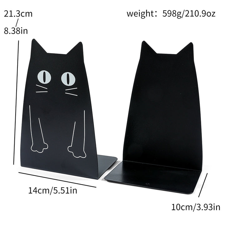 Dekorative Katzenbuchstützen