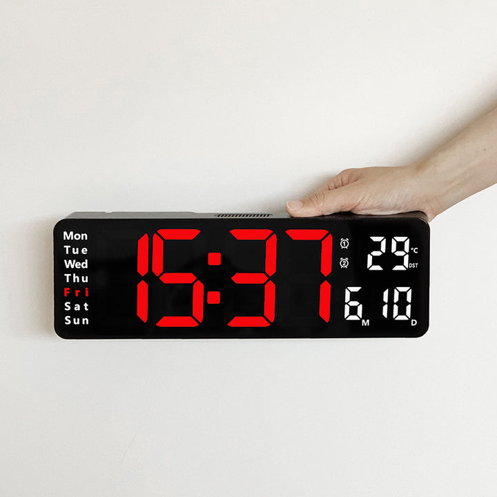 Digitale Wanduhr Karnz