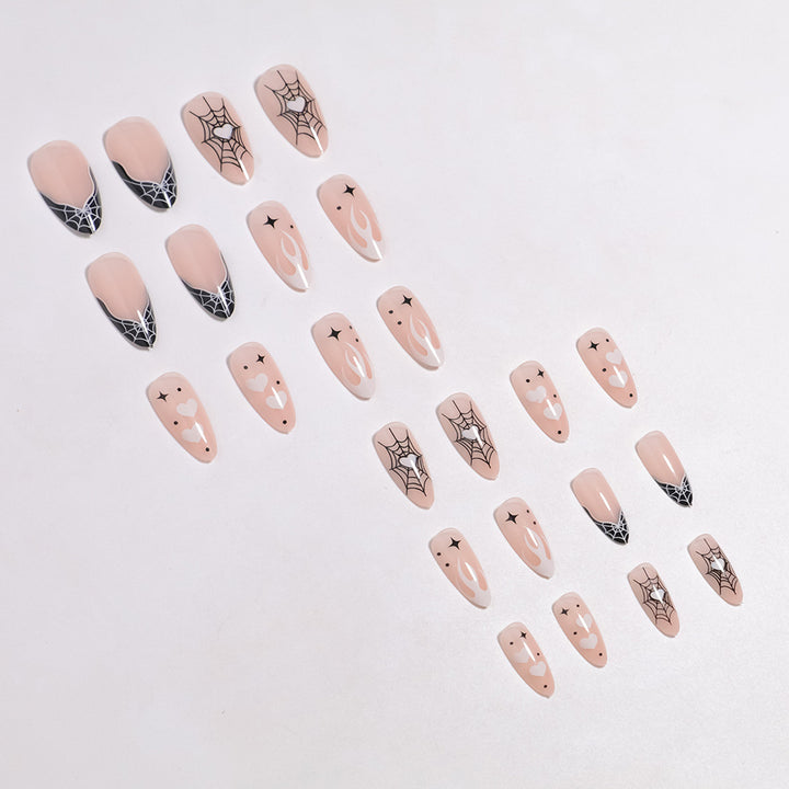 Halloween-Themen Press-On Nagelset Karnz