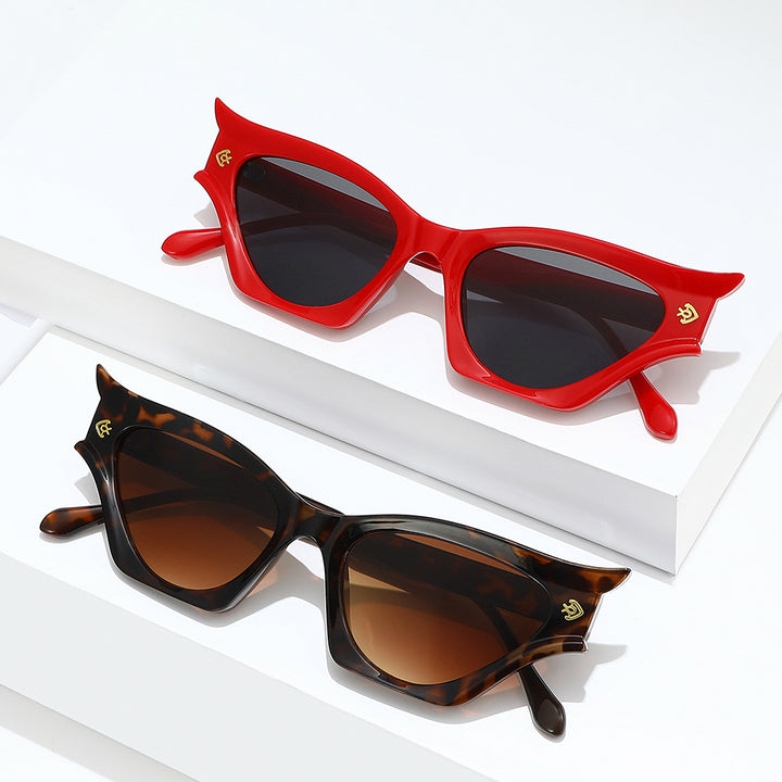 Avantgarde Katzenaugen Sonnenbrille Karnz