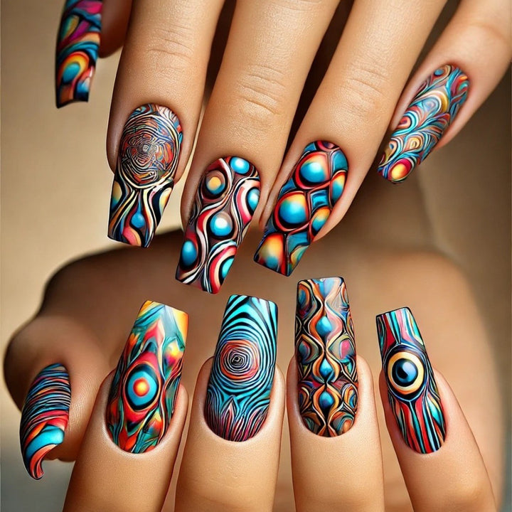 Kunstvolle Nagelspitzen Karnz