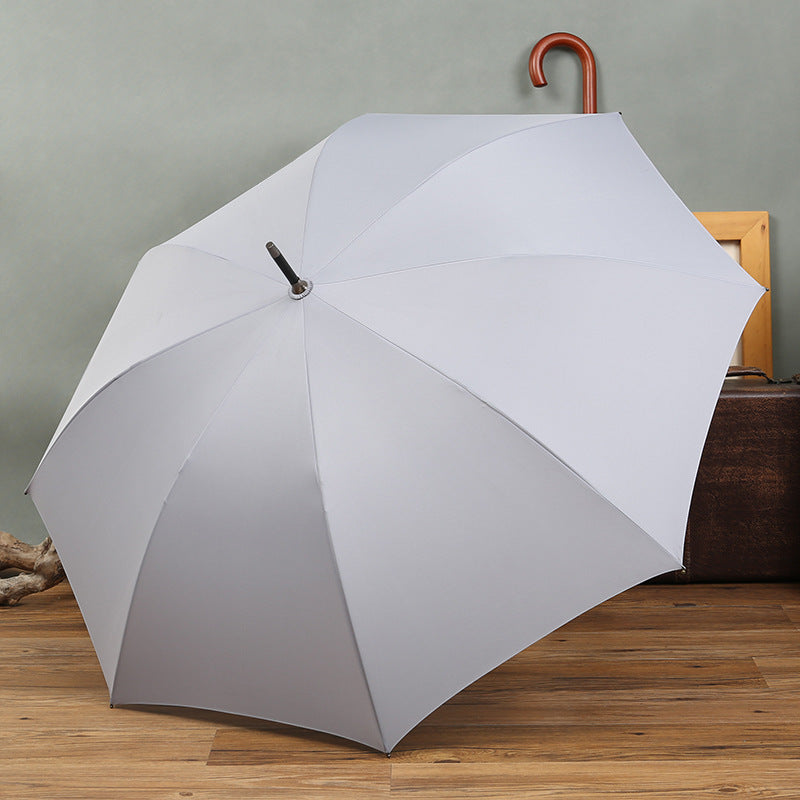 Damen Eleganter Stockschirm mit ergonomischem Griff Karnz