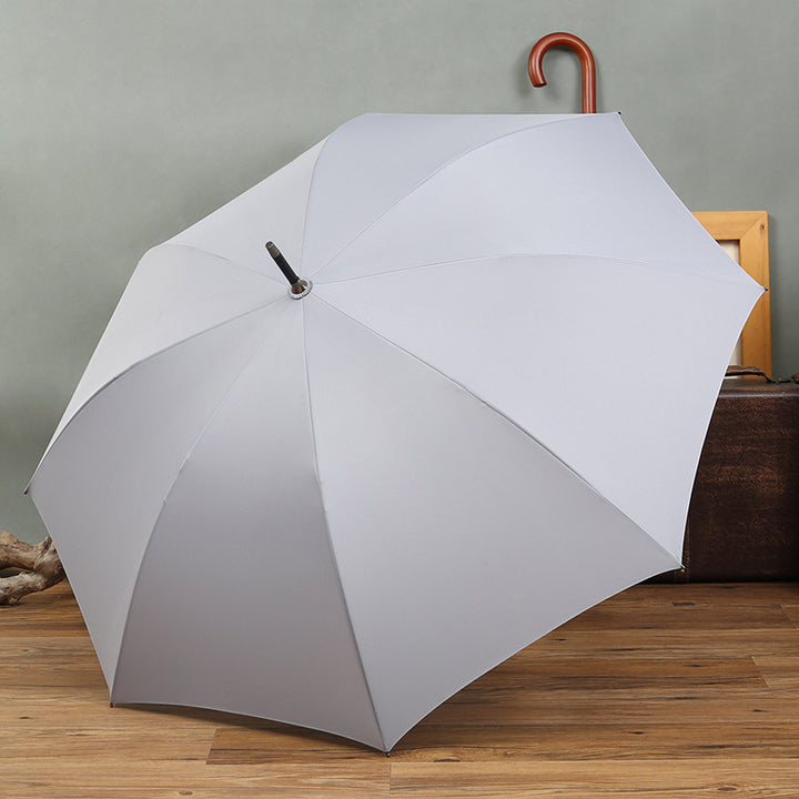Damen Eleganter Stockschirm mit ergonomischem Griff Karnz
