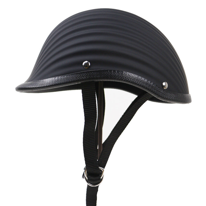 Retro Schutzmotorradhelm Karnz