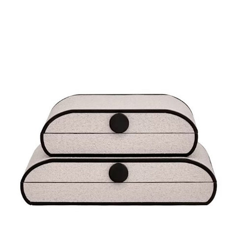Stylische dekorative Aufbewahrungsboxen-Set
