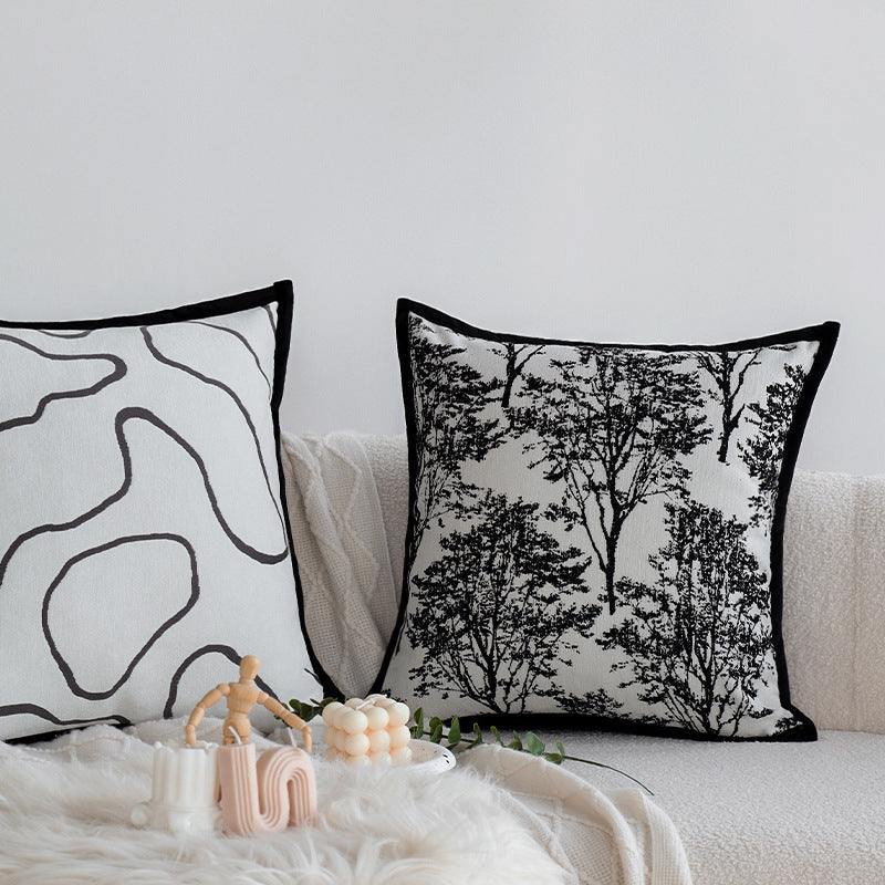 Dekoratives Kissen mit Baummotiv