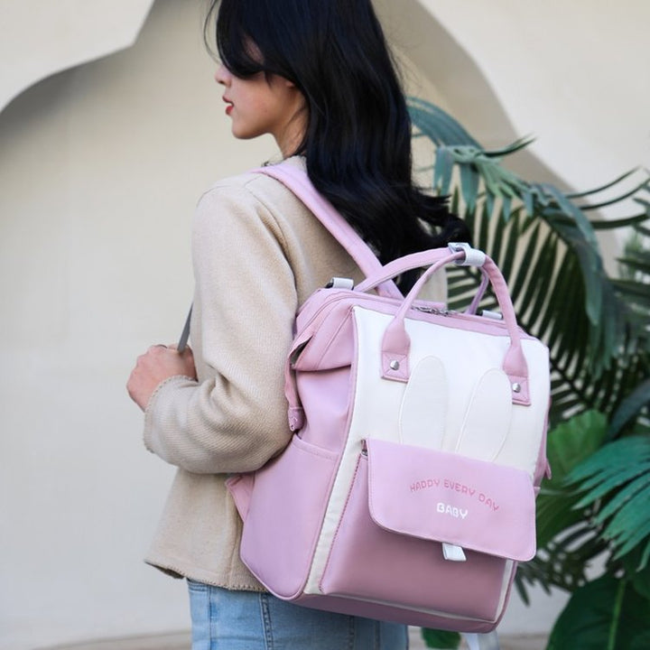 Süßer Kaninchen-Design Rucksack Karnz