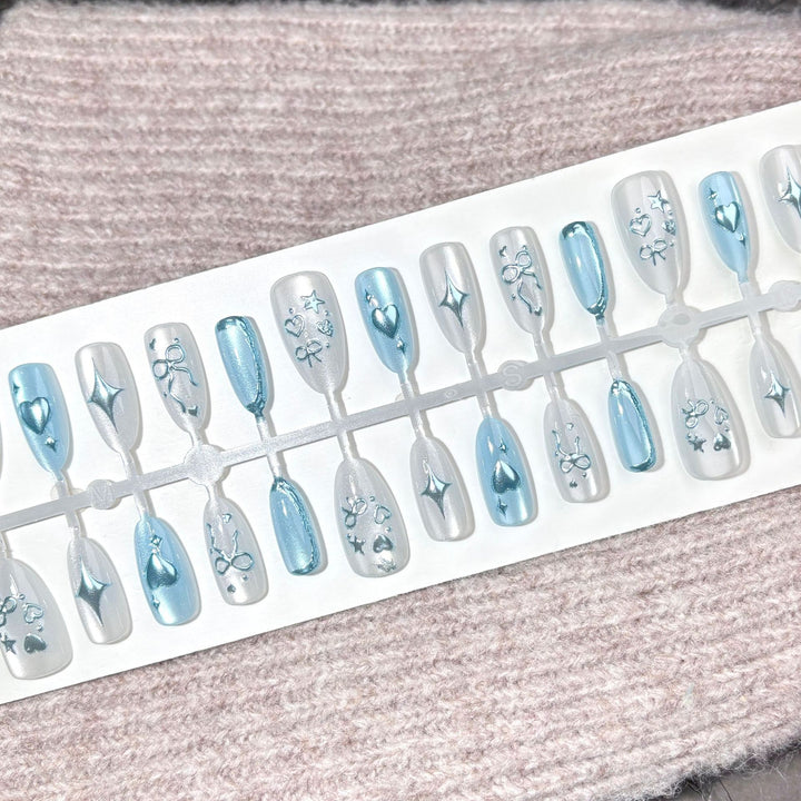 Dekoratives Themen-Presse-Nagelkunst-Set