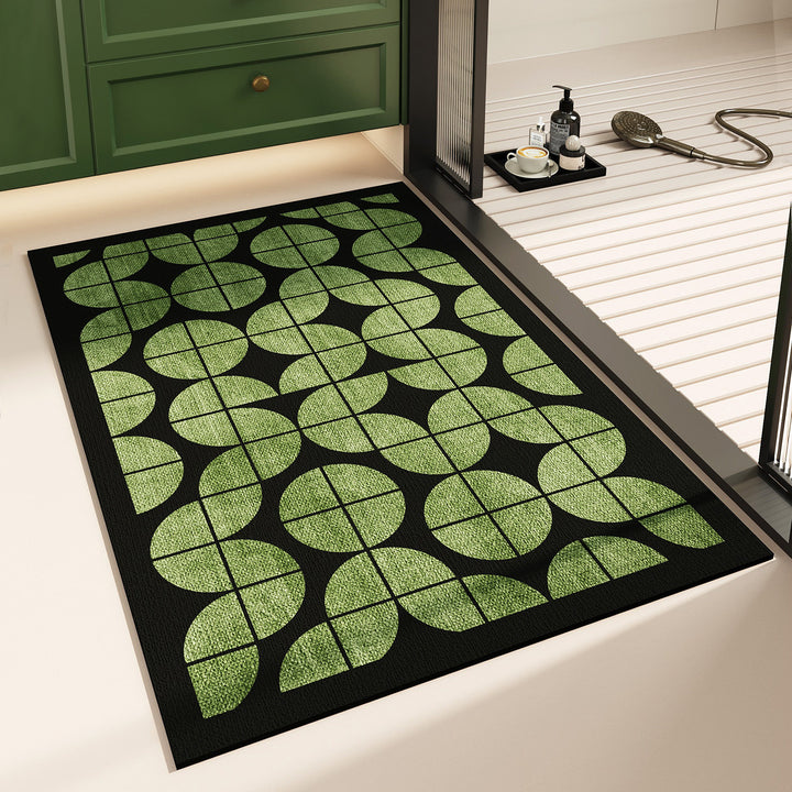 Zeitgenössischer geometrischer Design-Teppich für Zuhause