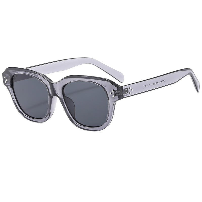 Damen luxuriöse Oversized-Sonnenbrille mit elegantem Rahmen und UV-Schutz Karnz