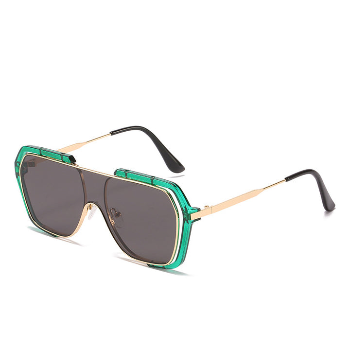 Statement Übergroße Winkelsonnenbrille Karnz