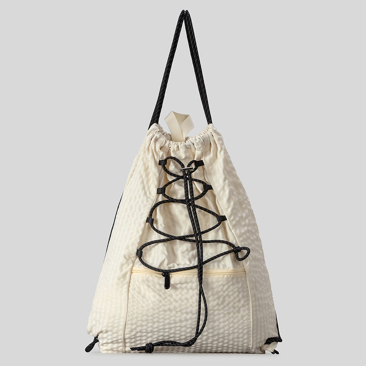 Moderner Kordelzug-Rucksack