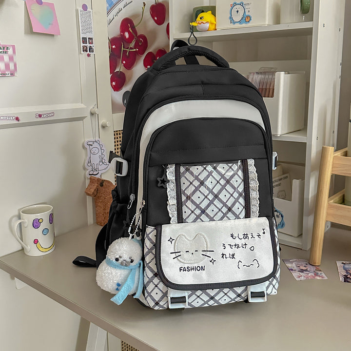 Verspielter Grafikdesign-Rucksack Karnz