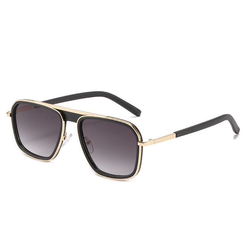 Damen Modische Sonnenbrille mit luxuriösem Metallrahmen und breitem UV-Schutz Karnz