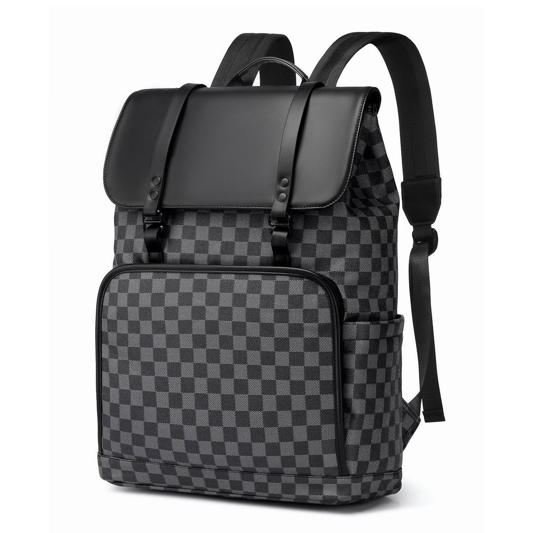 Moderner kariert Rucksack Karnz