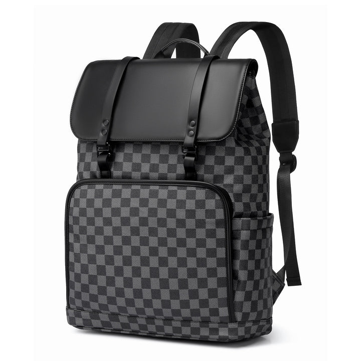 Moderner kariert Rucksack Karnz