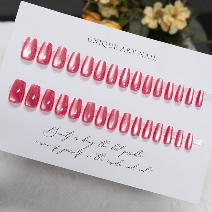 Glänzendes Acryl Press-On Nagel Set