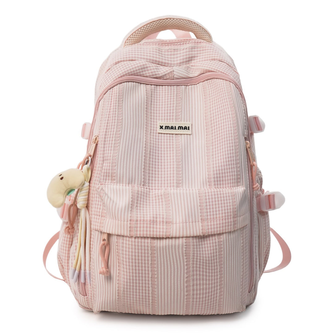 Moderner gestreifter Rucksack Karnz
