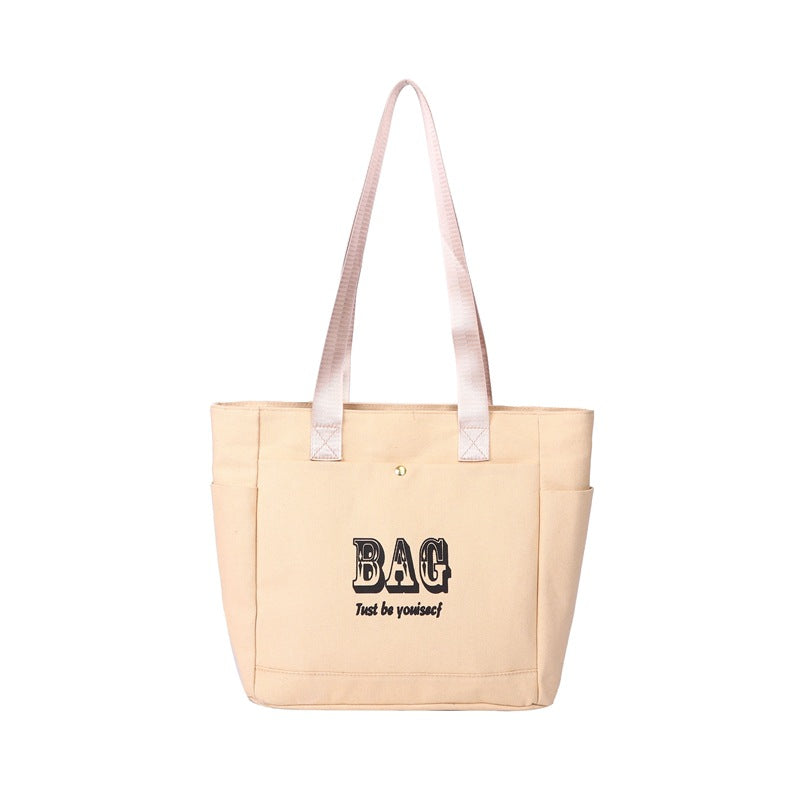 Lässige Canvas-Tote-Bag Karnz