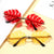 Damen modische Sonnenbrille mit markantem Blattdesign Karnz
