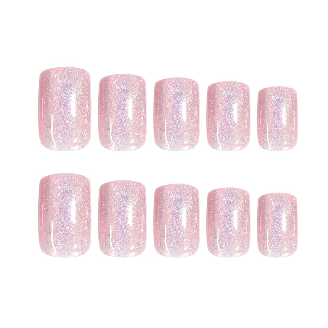 Elegante Nagelkunst mit Glitzer und Ombre-Effekt Karnz