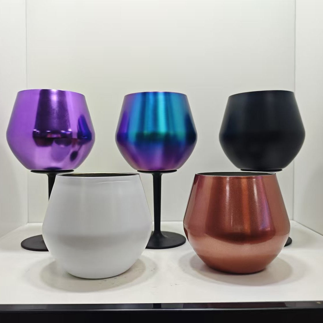 Unisex Isolierter Edelstahl-Weinbecher Karnz