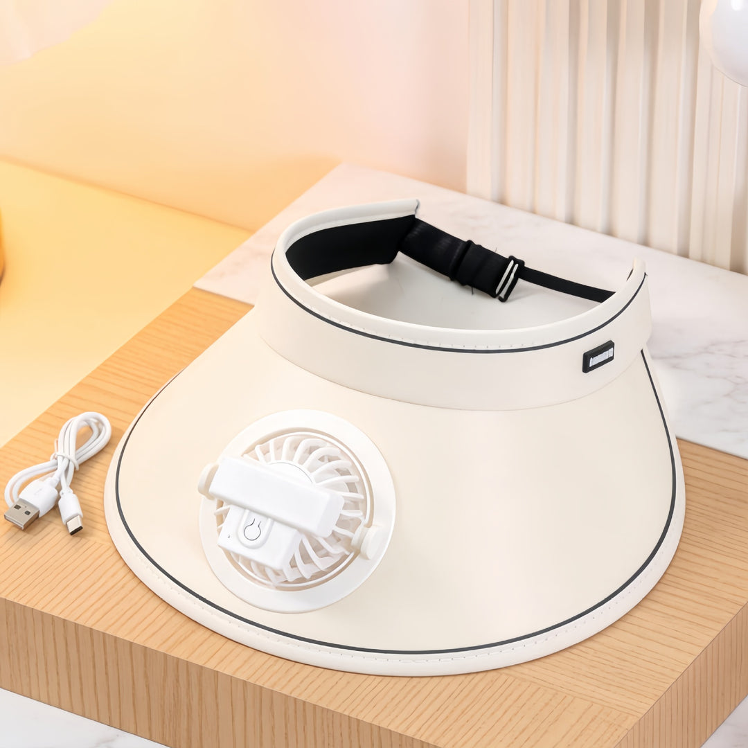 Damen Tragbarer Nackenventilator mit flexibler Halterung Karnz