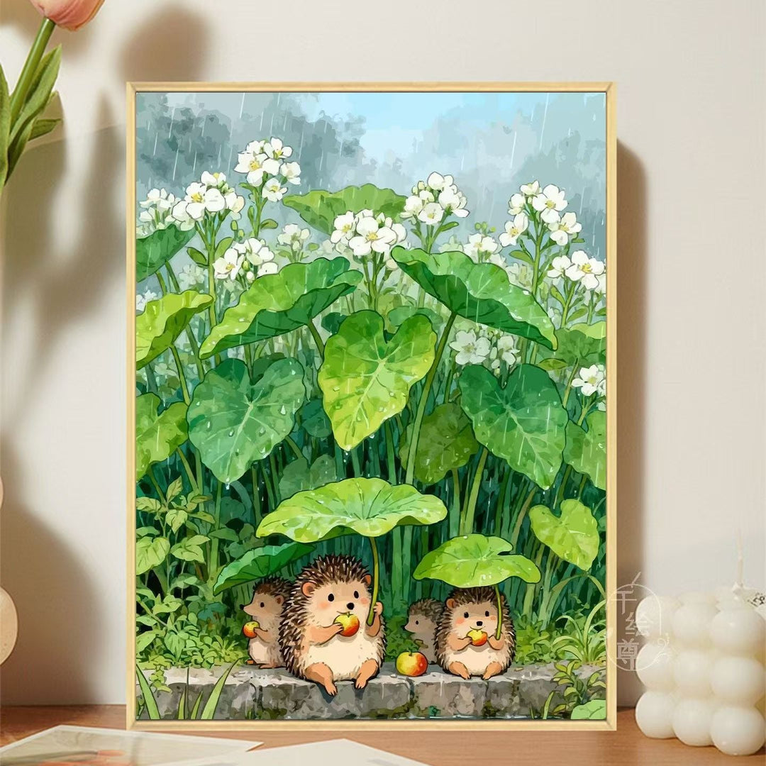 Illustrative Canvas Print Karnz