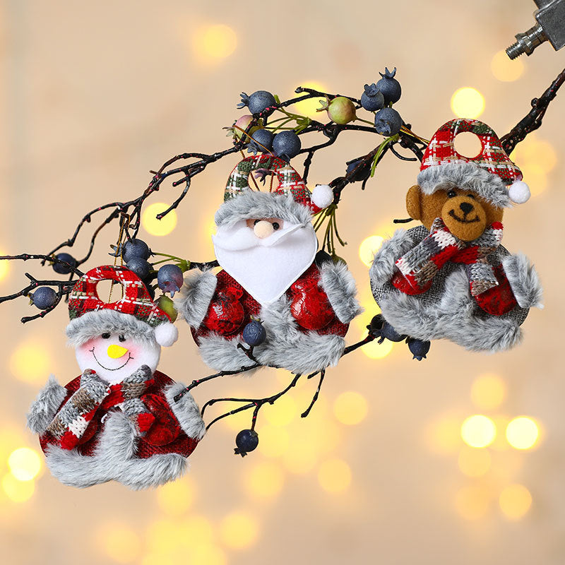 Festliches Rentier Ornament Karnz