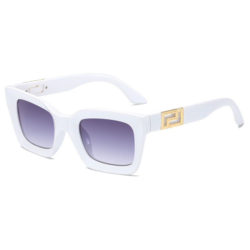 Damen Quadratische Sonnenbrille mit luxuriösem Design Karnz