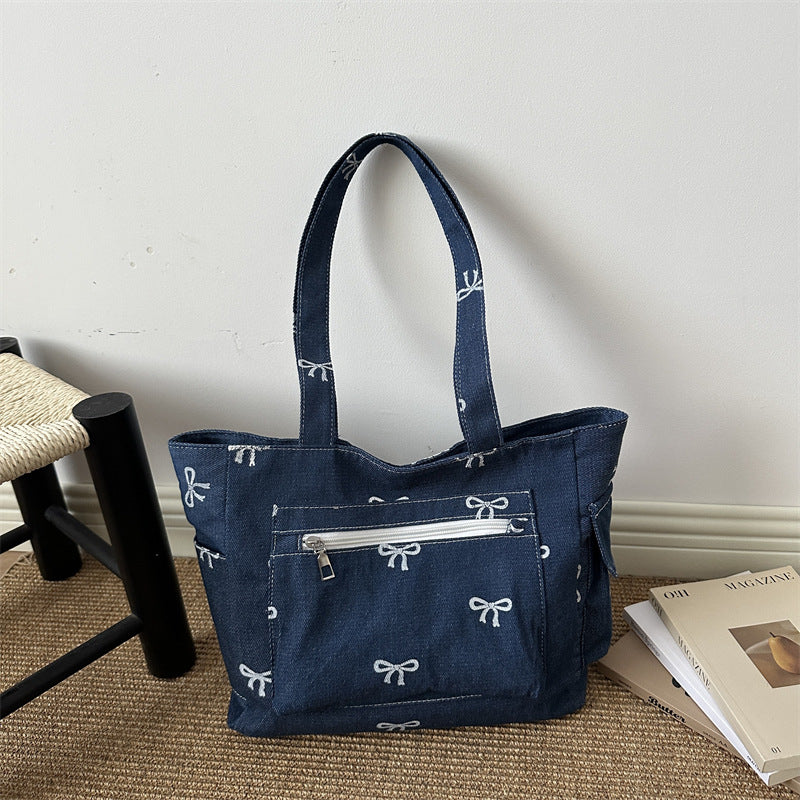 Lässige Canvas Tote Tasche