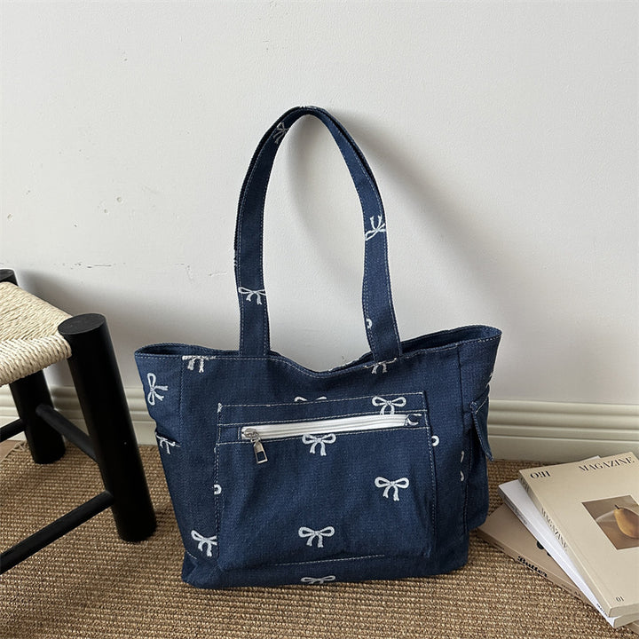 Lässige Canvas Tote Tasche
