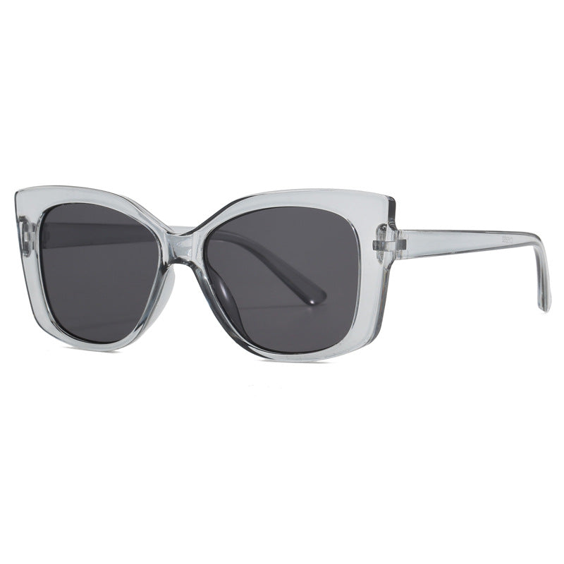 Damen Modische Cat-Eye-Sonnenbrille mit modernem Design Karnz